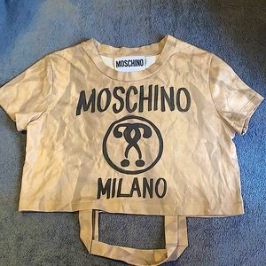 Moschino cropped shirt